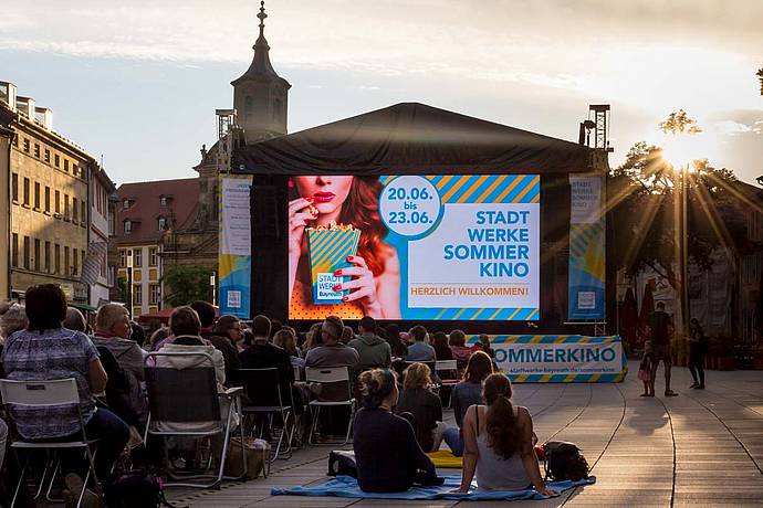 Sommerkino der Stadtwerke Bayreuth