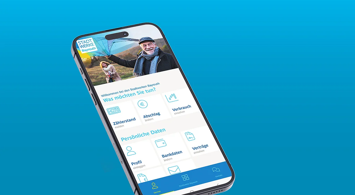 Stadtwerke Bayreuth App: Energie einfach digital