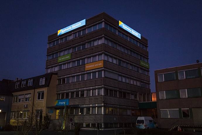 Earth Hour bei den Stadtwerken Bayreuth