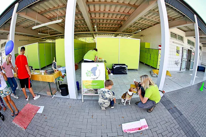 Hundebadetag der Stadtwerke Bayreuth