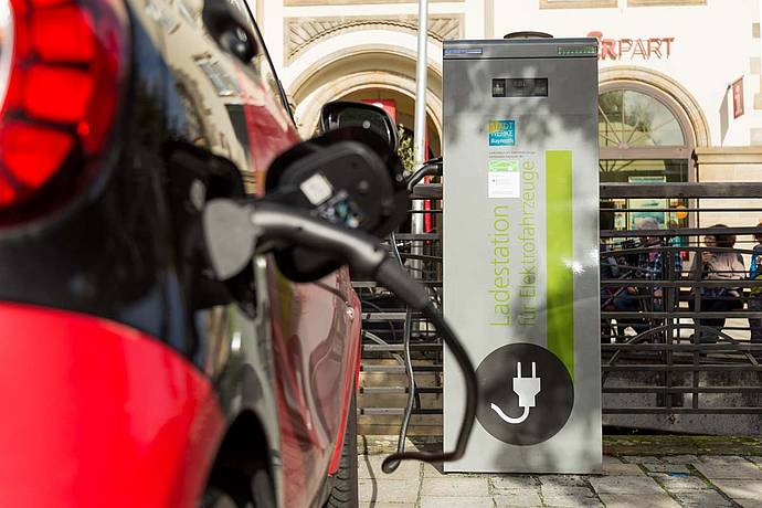 E-Mobility: Ladesäulen der Stadtwerke Bayreuth