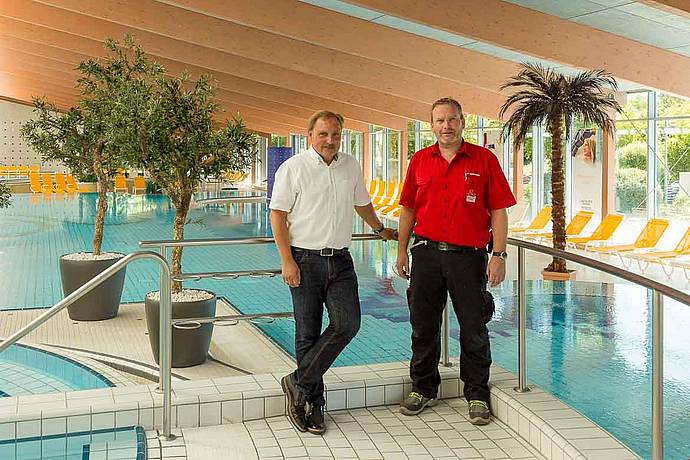 Technik-Check in der Lohengrin Therme