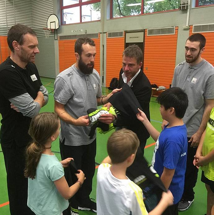 Basketball Schultour: Stadtwerke Bayreuth sind dabei