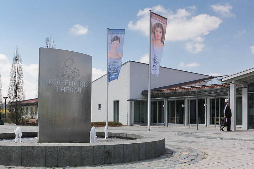 Eingangsbereich der Lohengrin Therme