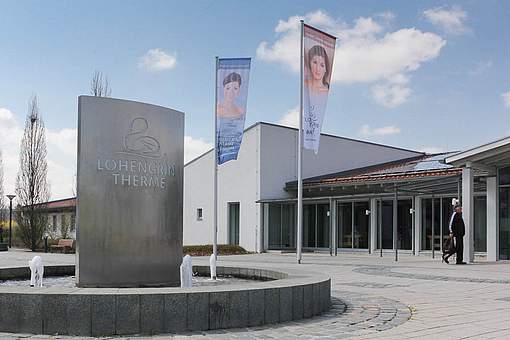 Eingangsbereich der Lohengrin Therme