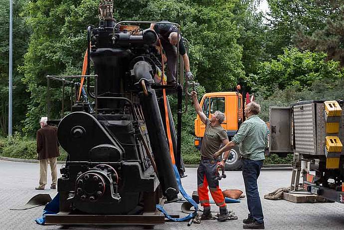 35-Tonnen-Dieselmotor Deutz