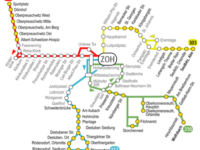 Anruf-Linien-Taxi der Stadtwerke Bayreuth