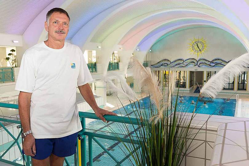 Uwe Ehlert im Stadtbad 