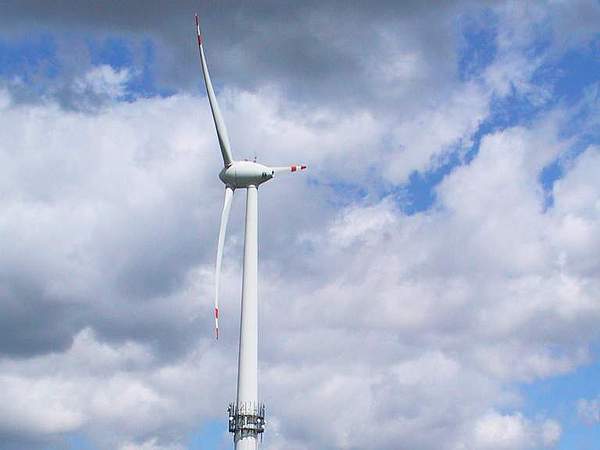 Windkraftanlage in Harsdorf