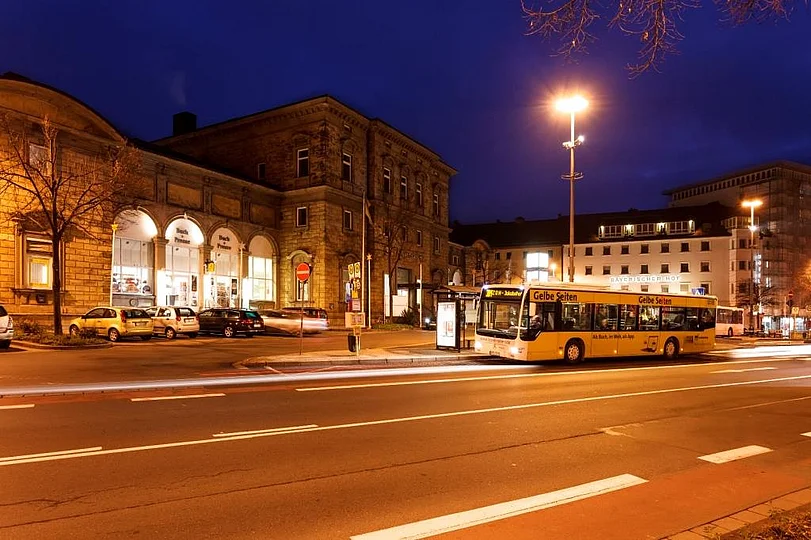 Busverkehr in Bayreuth