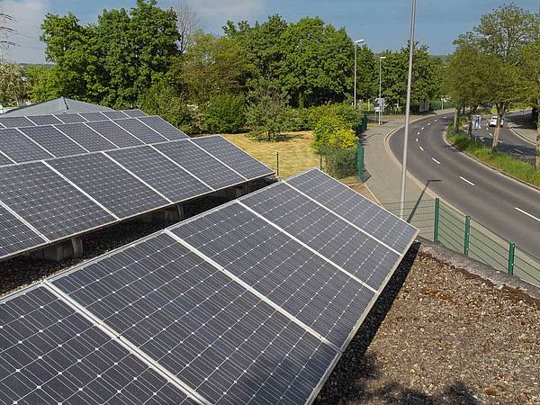 PV-Anlage Stadtwerke Bayreuth - Riedingerstraße