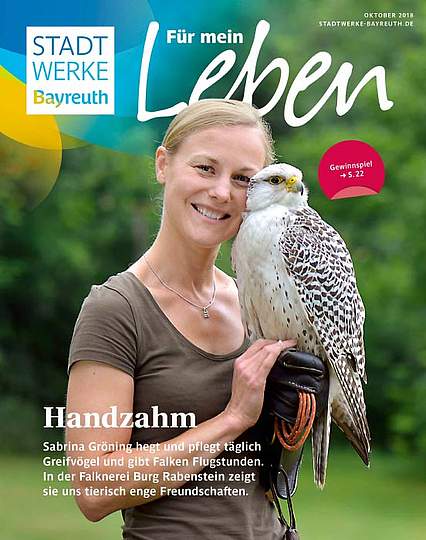 Magazin "Für mein Leben" der Stadtwerke Bayreuth: Handzahm