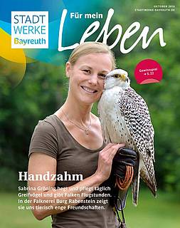Magazin "Für mein Leben" der Stadtwerke Bayreuth: Handzahm