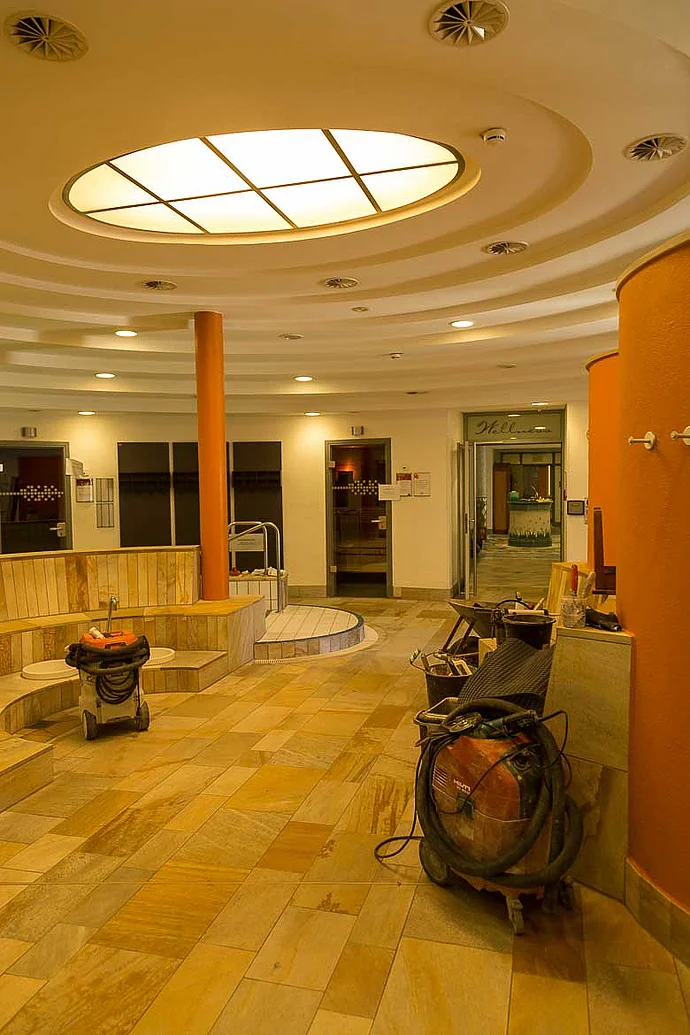 Technik-Check in der Lohengrin Therme Technik-Check in der Lohengrin Therme